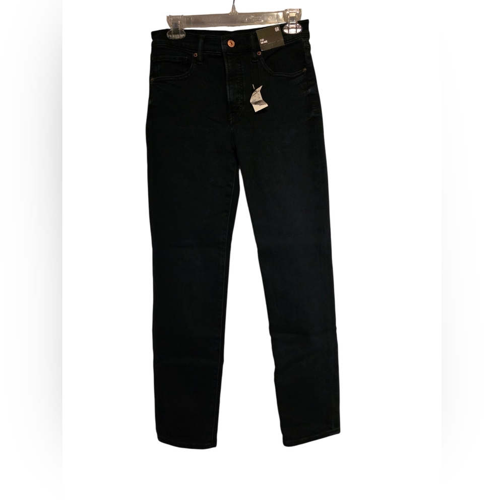 Express Women's Mid-Rise Stretchy Slim-Leg Jeans, Dark Wash